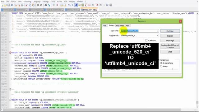 How to fix #1273 Unknown collation utf8mb4 unicode 520 ci on PhpMyadmin смотреть онлайн