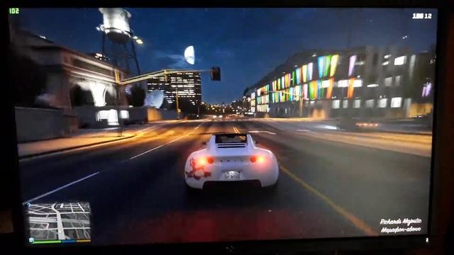 GTX 1050TI + i5 6500 +16g тест в GTA 5 full HD+max settings смотреть онлайн