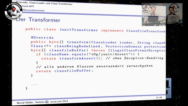 Bernd Müller on Bytecode Class Loaders and Transformers смотреть онлайн