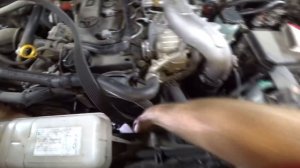 LC Прадо 150/1KD/Дизель 3.0 /Замена обводного ремня.