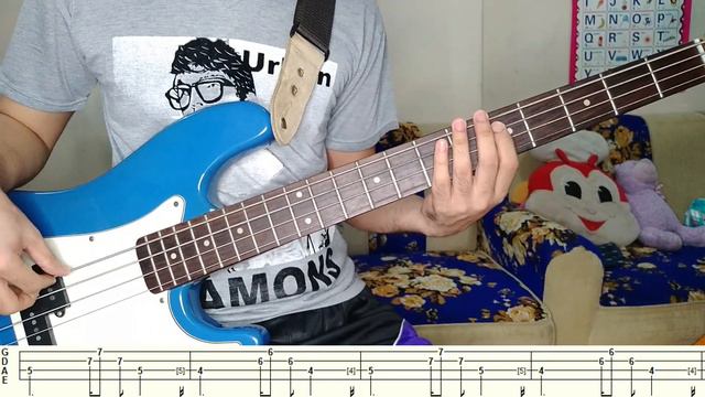 Imahe by Magnus Haven - Bass Cover with Tabs in description смотреть онлайн