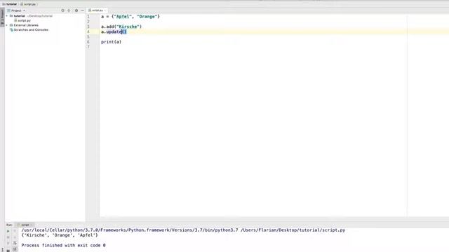 Programmieren verstehen mit Python #11 - Sets смотреть онлайн