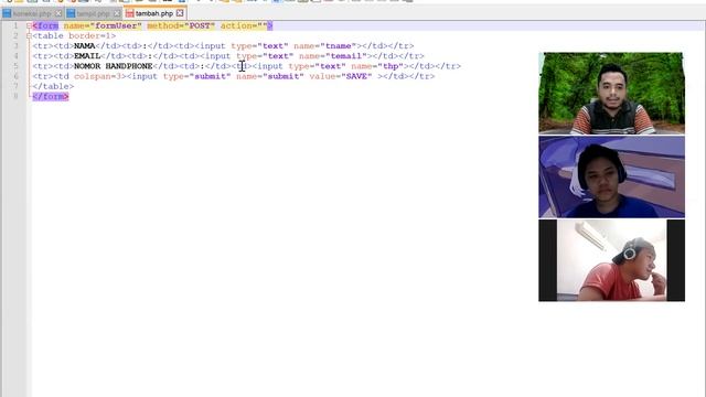 BELAJAR CRUD INSERT PHP MYSQLI смотреть онлайн