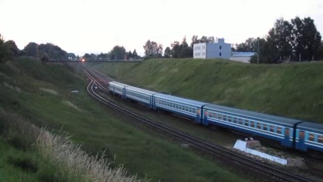 Дизель-поезд ДРБ1М-15 сообщением Орша - Могилёв смотреть онлайн