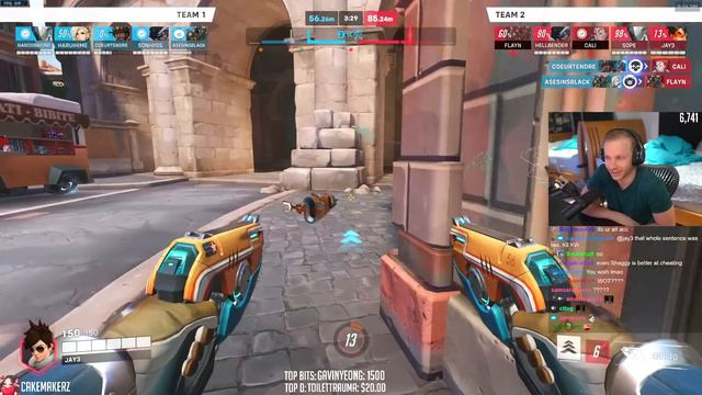 I Spectated a Cheater who pretended to be ME in Overwatch 2... смотреть онлайн