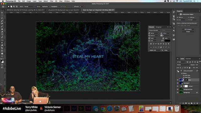 Compositing and typography in Photoshop - Live with Victoria Siemer | Adobe Creative Cloud смотреть онлайн