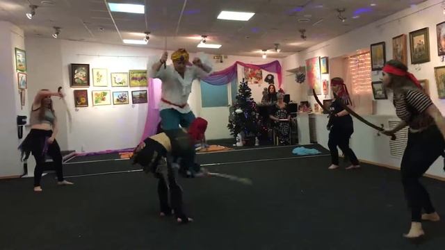 Новогодняя вечеринка в школе восточного танца "Джамаль Аль Ракс", г. Москва" смотреть онлайн