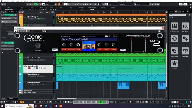 Yamaha Genie VST (Genos) - Moonlight Shadow смотреть онлайн