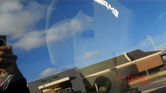 Mercedes-Benz CLK63 AMG Black Series - wheelspin and small acceleration смотреть онлайн