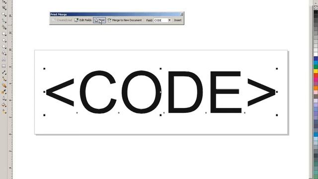 serial print merge numerator labels etiquettes VB macro excel coreldraw 3 смотреть онлайн