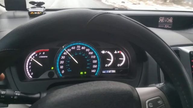 Toyota Venza 2.7 Разгон 0-100 km/h смотреть онлайн