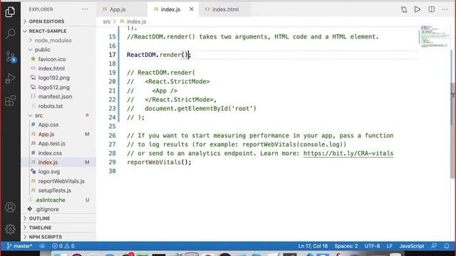 Learn React JS in Hindi | ReactDOM Render смотреть онлайн