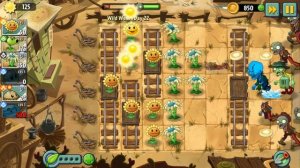 Прохождение Растения против зомби 2, Дикий запад, 22-й день