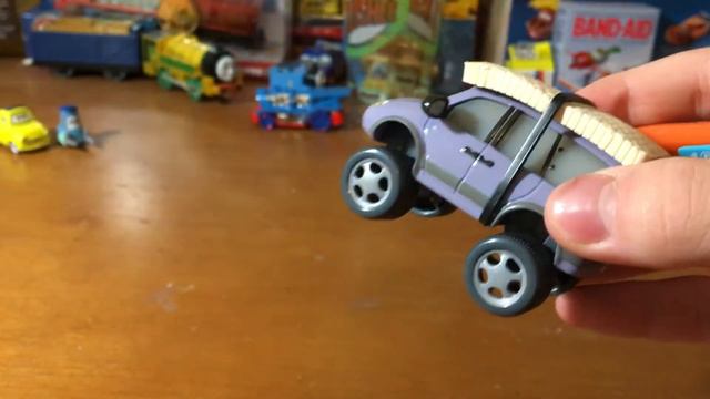 Leroy Traffik With Snow Tires Radiator Springs 2021 Lavender Variant смотреть онлайн