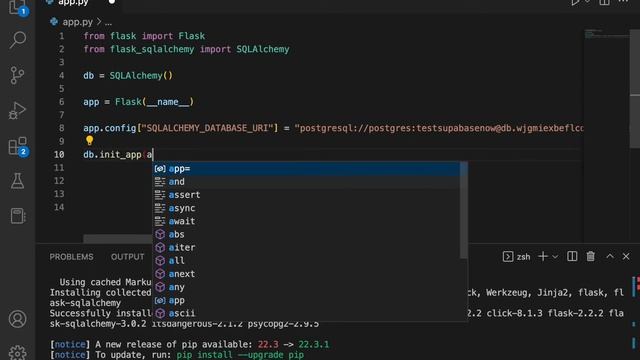 How to Setup Flask With Supabase DB смотреть онлайн
