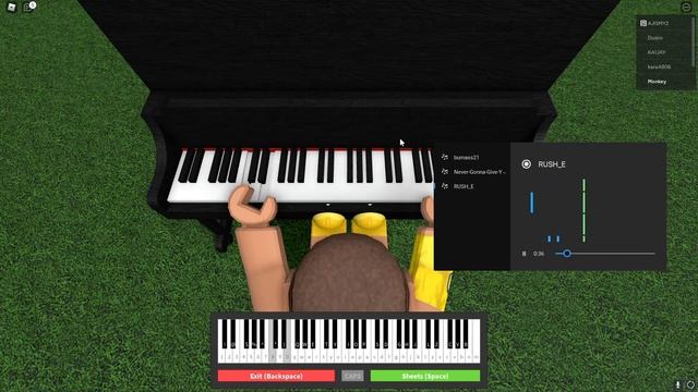 ROBLOX Piano script (MIDI Files) смотреть онлайн
