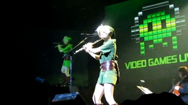 Video Games Live Montreal 2011 - Legend of Zelda ''Flute Link'' смотреть онлайн