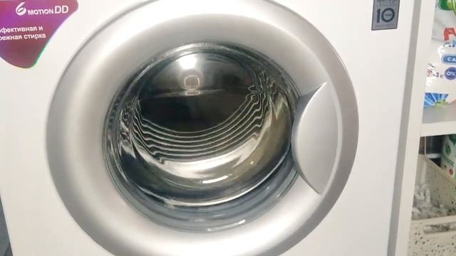 LG m10b9ld1: DELICATE 40°;800 rpm - full cycle смотреть онлайн
