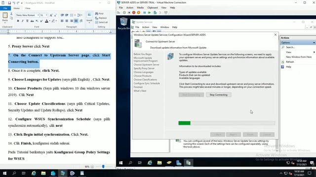 Konfigurasi Windows Server Update Services (WSUS) Windows Server 2019 (Bagian 2) смотреть онлайн