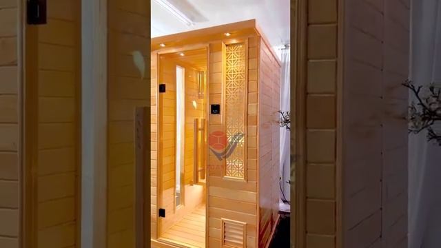 Phòng xông hơi khô SAWO SW1212B KT:1200x1200x2100mm Gỗ HEMLOCK Canada nhập khẩu смотреть онлайн