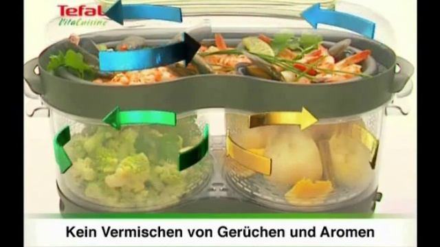 VS4001 Tefal VitaCuisine Dampfgarer
