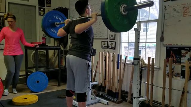 Greyson Perman 81kg BSq (3rdof3) @ MTHall 4-19-18 смотреть онлайн