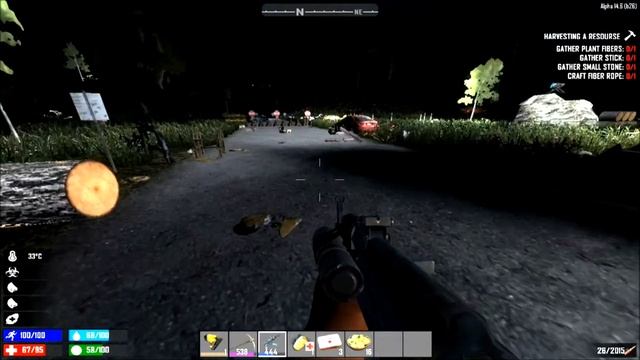 7days to die14.6 Ночной налёт. смотреть онлайн