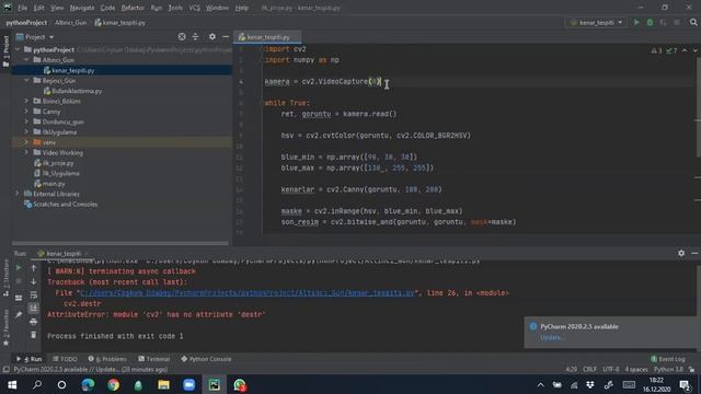 OpenCV ile Görüntü İşleme Nasıl Yapılır? 4: Canny ile kenar tespiti смотреть онлайн