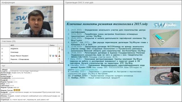 Вебинар от 03.03.2016. Презентация компании SkyWay Capital. смотреть онлайн