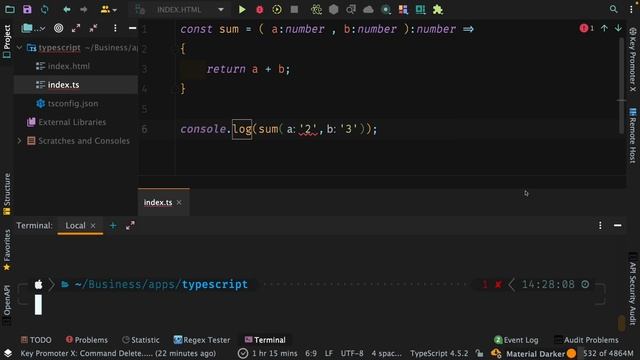 How TypeScript Helps you Catch Errors - Different Places TypeScript Logs Errors смотреть онлайн