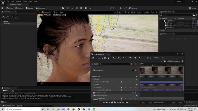 Metahuman Face Animation Transfer смотреть онлайн