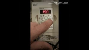 Настройка частотного преобразователя BEST