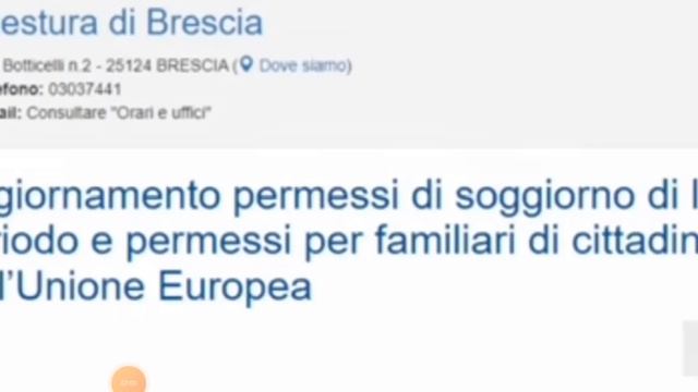 الجنسية الإيطالية / كويستورا برشيا تحذرك قبل السفر / تسوية أوضاع بعض المهاجرين смотреть онлайн
