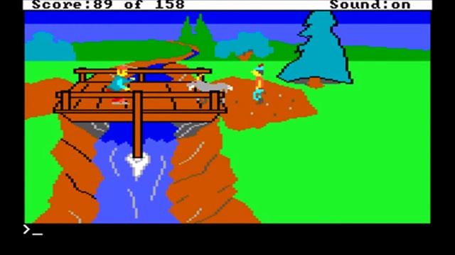 King's Quest I Quest for the Crown DOS / PC Longplay ?0002? HD смотреть онлайн