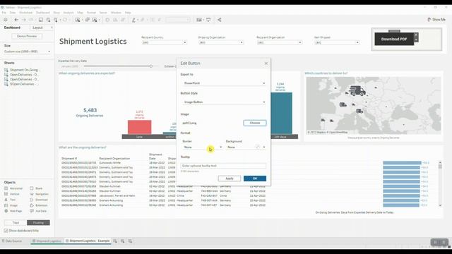 Export Dashboard with a Button to PowerPoint, PDF, Excel or Image смотреть онлайн