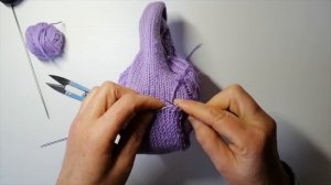 Как легко починить вязаные носки. Простой способ