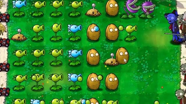 PLANTS VS ZOMBIES ЧАСТЬ 6 (начь!!!!) смотреть онлайн