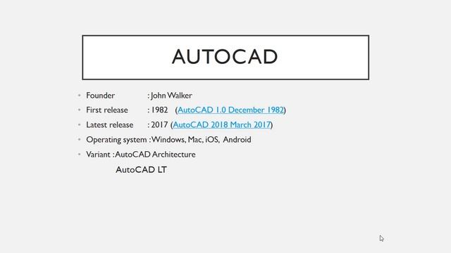 what is CAD , Introduction of AUTOCAD in tamil смотреть онлайн