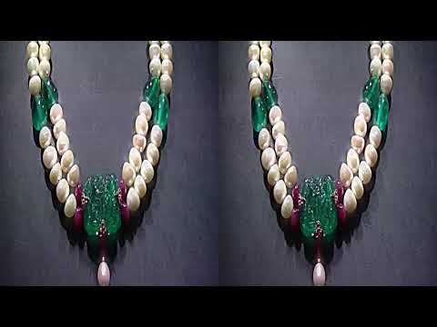 3D. Ожерелья. Жемчуг в ювелирных шедеврах. Фильм - 3. / Pearl necklaces