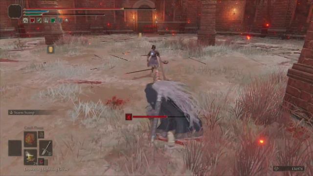Elden Ring | Colosseum | Banished Knight vs. Light-Roll Bleed Curved Swords смотреть онлайн