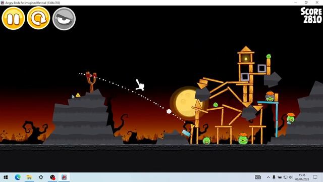 angry birds re-imagined demo version gameplay смотреть онлайн