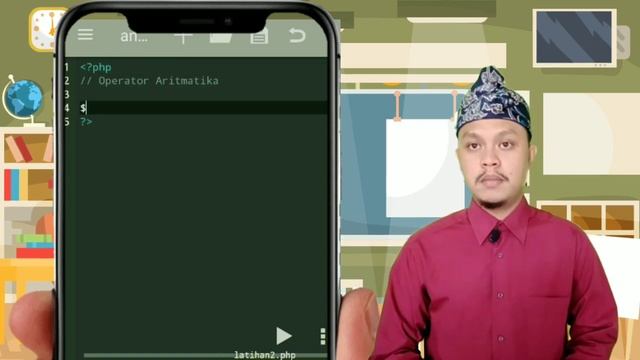 Pembelajaran Perintah PHP Variable Operator Aritmatika SMK di PC & HP Android Tutorial Ala RuangGur смотреть онлайн