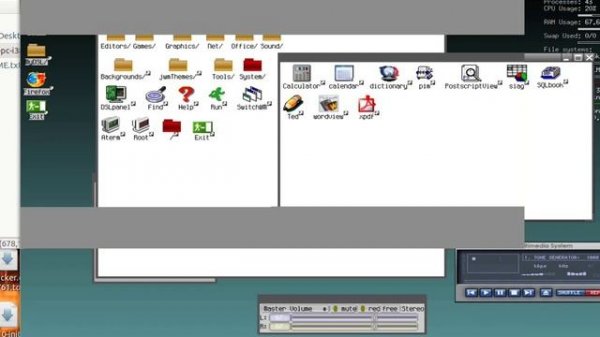 DSL LINUX Линукс для слабых компьютеров