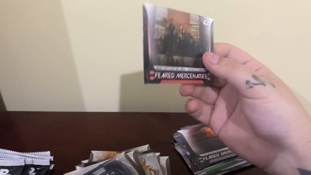 Open Topps Star Wars Bounty Hunter Blaster - Numbered Commerative Patch Hit!