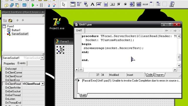 Программирование на Delphi. Видеоурок № 4. Локальная сеть в своих целях. (Артём Кашеваров) смотреть онлайн