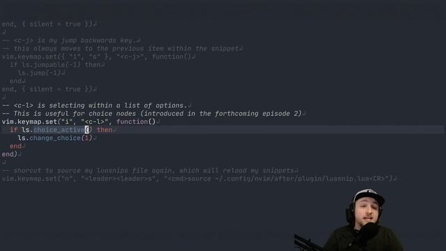 TakeTuesday E03: Introduction to LuaSnip смотреть онлайн