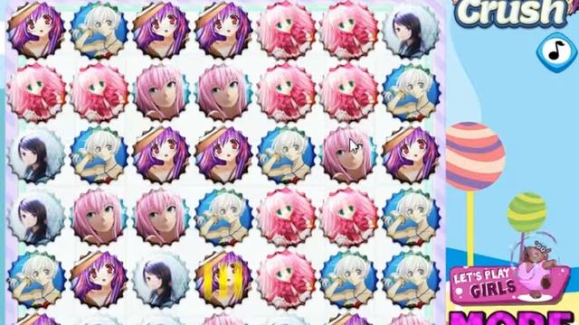 Anime Crush Mania - New Game for Girls смотреть онлайн
