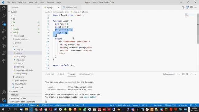 Lesson 50 2021 09 22 my project react state vars 2 смотреть онлайн