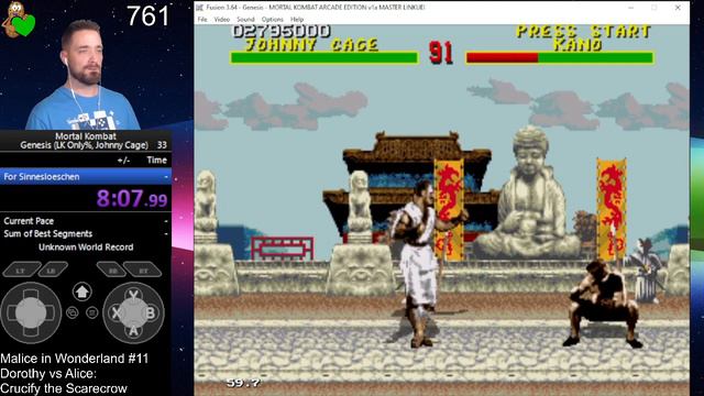 Mortal Kombat (Gen:AE) Low Kick only, for Sinn!!! смотреть онлайн