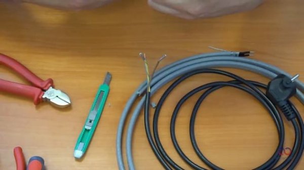 Подключение греющего кабеля